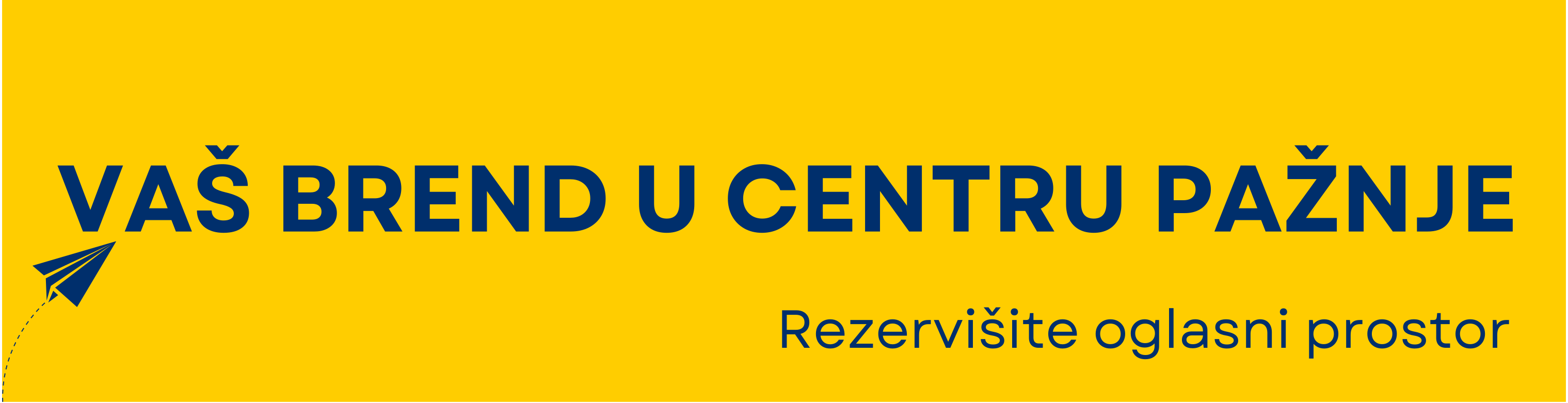 Banner prodavača